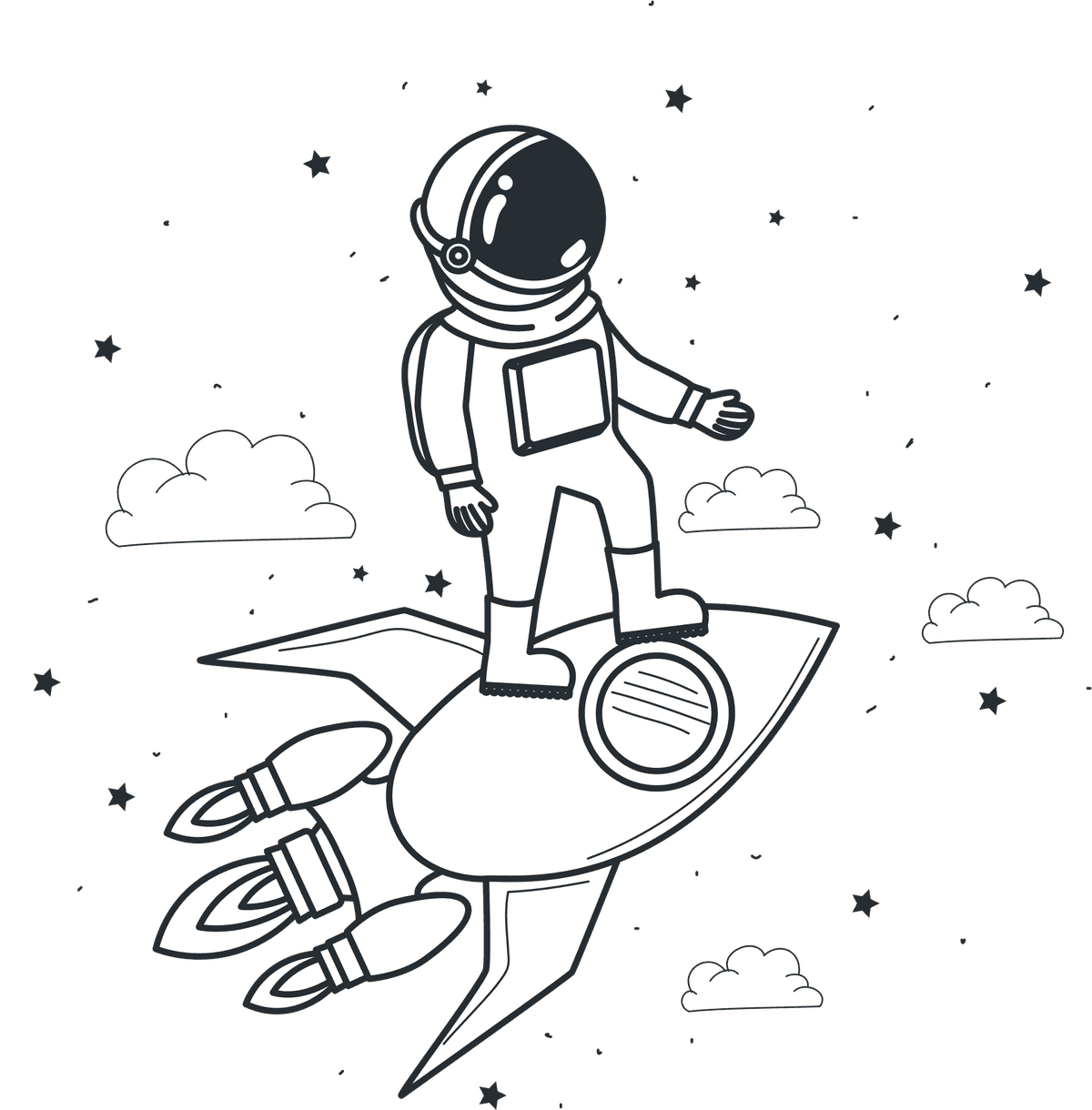 Rocket illustration